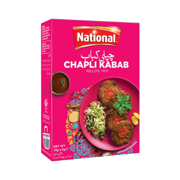 National Chapli Kabab Recipe Mix 72gm