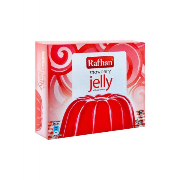 RAFHAN JELLY STRAWBERRY 80GM