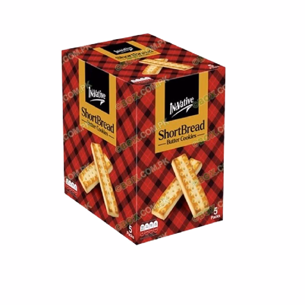 Inovative Short Bread Butter Cookies 5 Packs Box