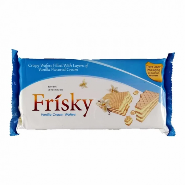 Inovative Frisky Vanilla Cream Wafers 68gm