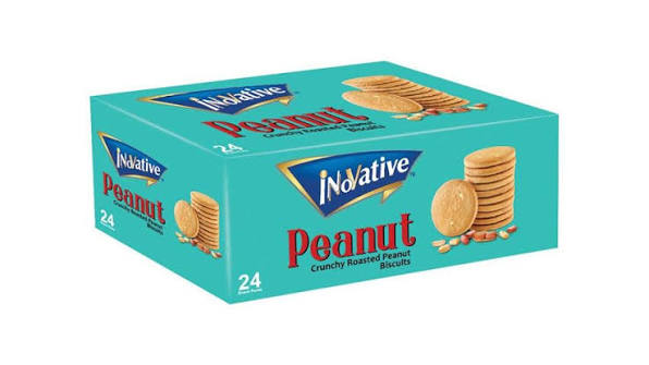 Inovative Peanut Biscuits 24 Snack Packs Box