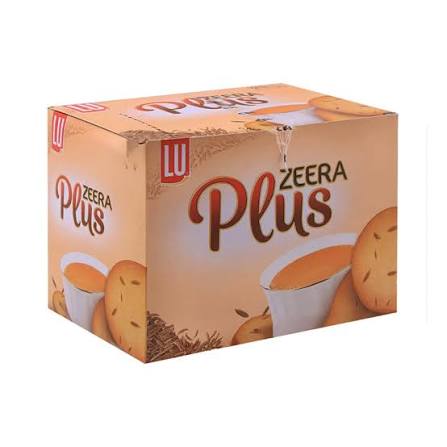 U Zeera Plus Biscuits 12 Bar Packs Box