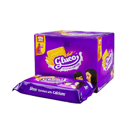 Peek Freans Gluco Biscuits 8 Half Rolls Box
